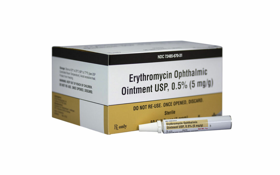 Erythromycin Ophthalmic Ointment