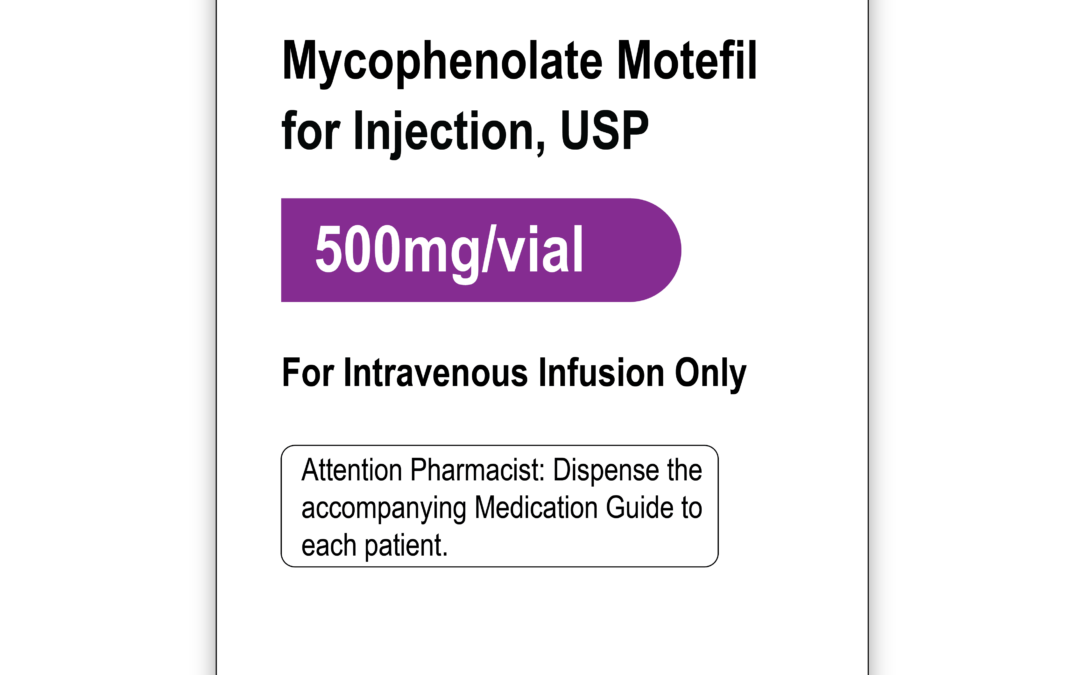 MYCOPHENOLATE MOFETIL INJECTION