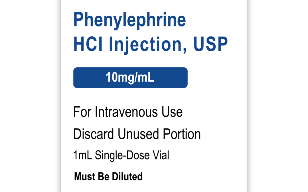 Phenylephrine HCl Injection