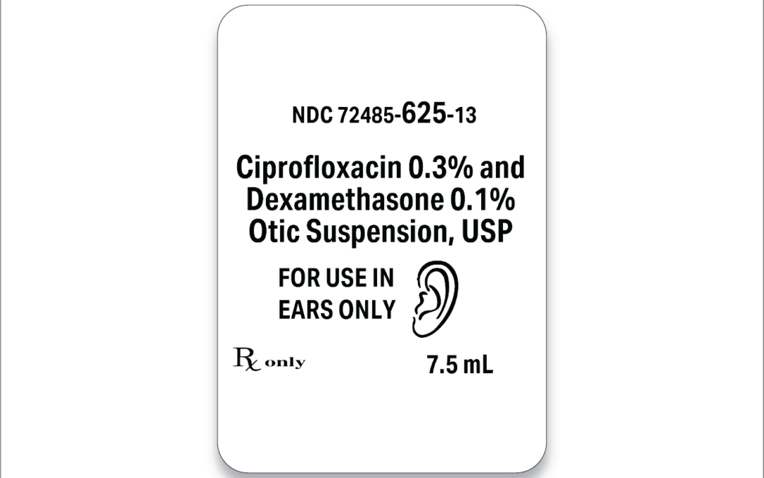 Ciprofloxacin and Dexamethasone Otic Suspension