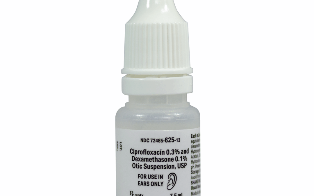 Ciprofloxacin and Dexamethasone Otic Suspension